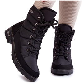 Bottes de neige isolées femme Progress PROGJ-21-14 Noir le noir