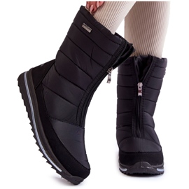 Bottes de neige légères et isolées Femme Progress PROGJ-22-129 Noir le noir