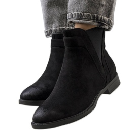 PA1 Bottes Munira isolées noires le noir PA1 Bottes Munira isolées noires le noir