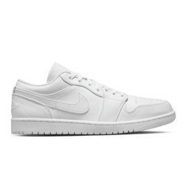 Chaussure Nike Air Jordan 1 Low M 553558-136 blanc