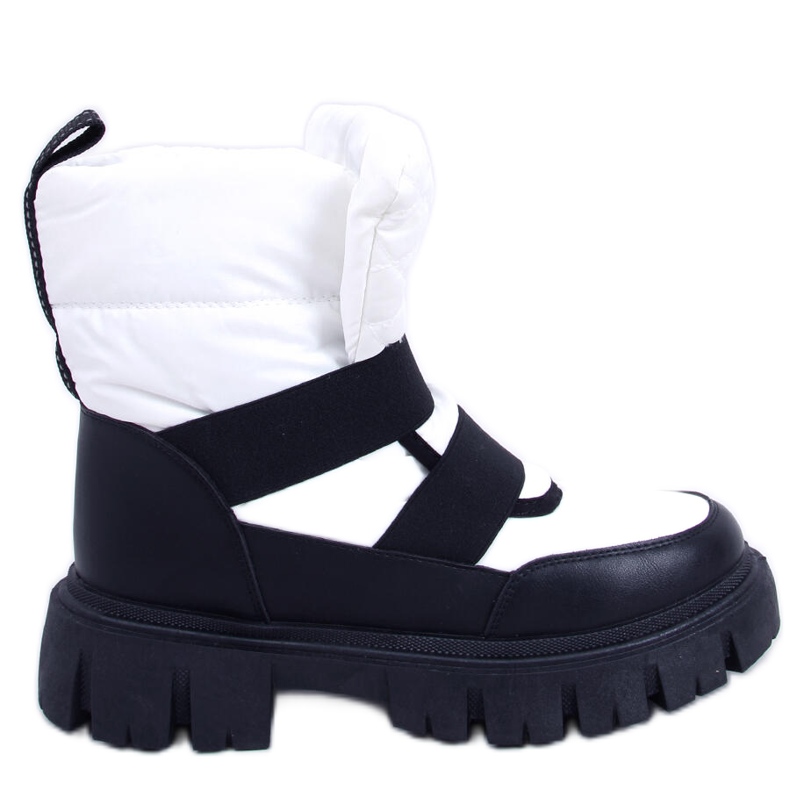 BM Bottes de neige Uffie White pour femmes blanche