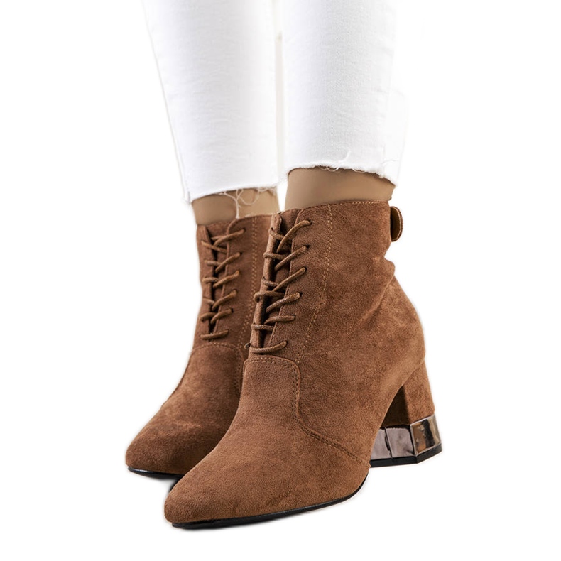 BM Bottes marron sur le poteau Verano brun