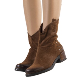 BM Bottes camel de Fermis brun