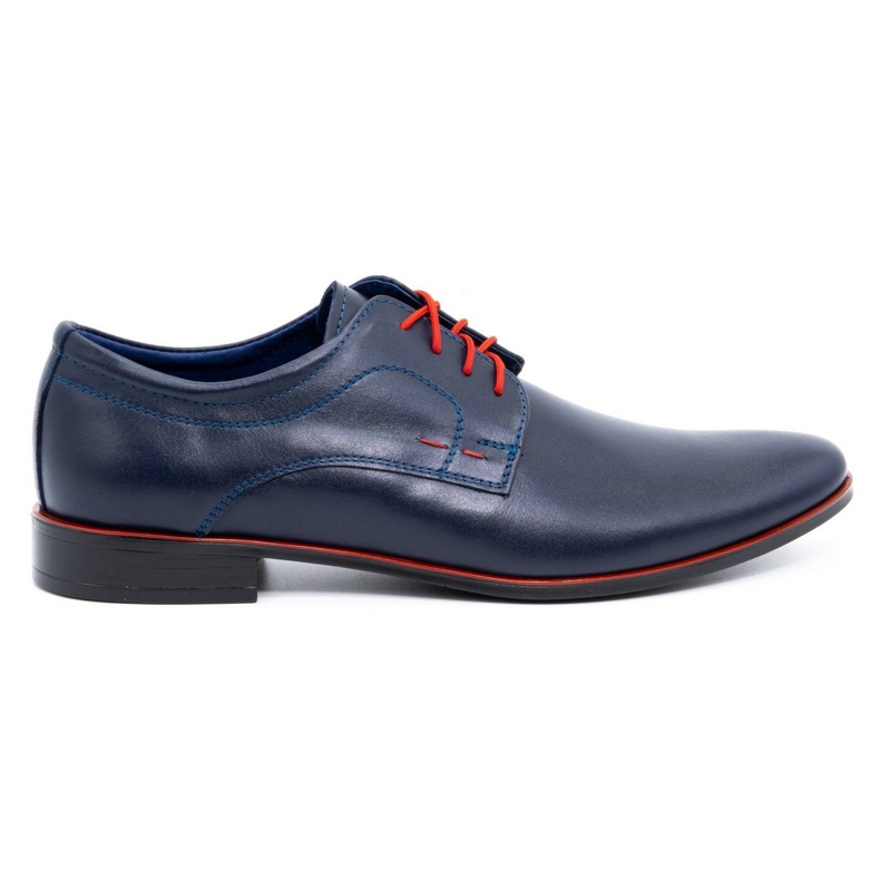 Olivier Chaussures habillées cuir homme 277 bleu marine Olivier Chaussures habillées cuir homme 277 bleu marine