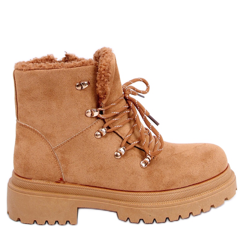 BM Botte de trappeur camel Winton brun