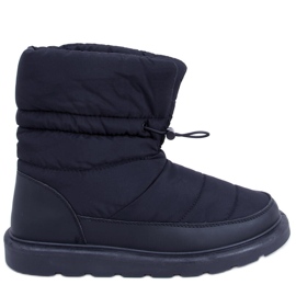 BM Bottes de neige isolées femme Busted Black noir
