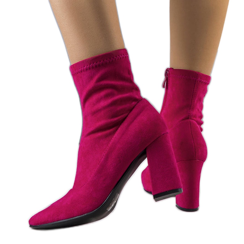Bottines roses Itzel