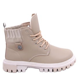 BM Bottes de trappeur femme Atomic Beige BM Bottes de trappeur femme Atomic Beige