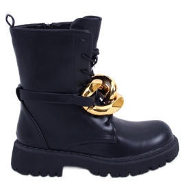 BM Bottines à lacets Barkley Noir