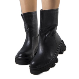 PA1 Bottes isolées Nasidi noires le noir