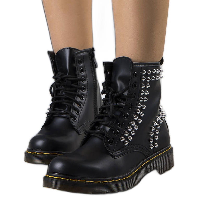 PA1 Bottines Manzo femme noires le noir