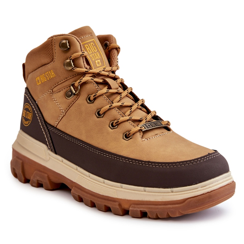 Trappeur Homme Mousse Mémoire Big Star KK174119 Camel brun