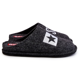 Chaussons Homme Classiques Big Star KK176003 Noir