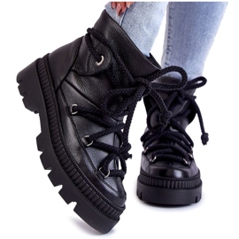 FILIPCZYK Bottes De Neige Tendance Femme Noir Kallen le noir