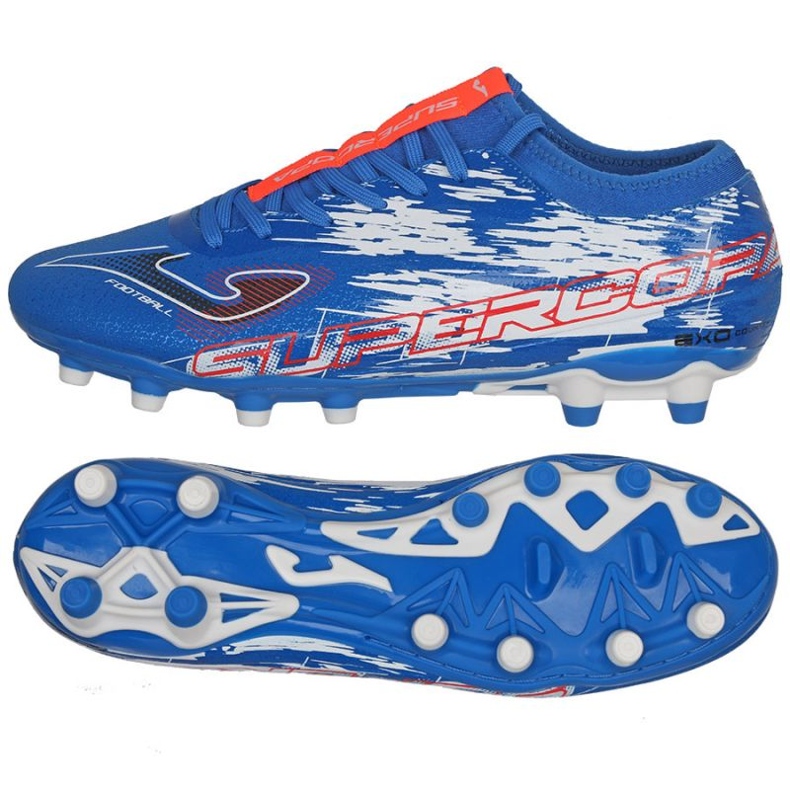 Chaussures de football Joma Super Copa 2204 Fg M SUPW2204FG bleu bleu Chaussures de football Joma Super Copa 2204 Fg M SUPW2204FG bleu bleu