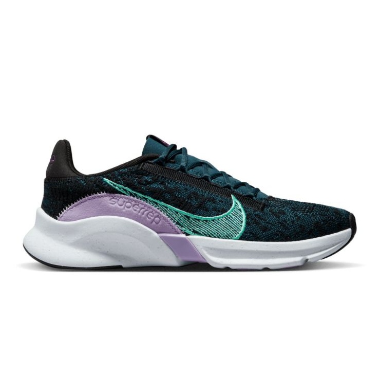 Chaussures Nike SuperRep Go 3 Flyknit Next Nature DH3393-002 bleu