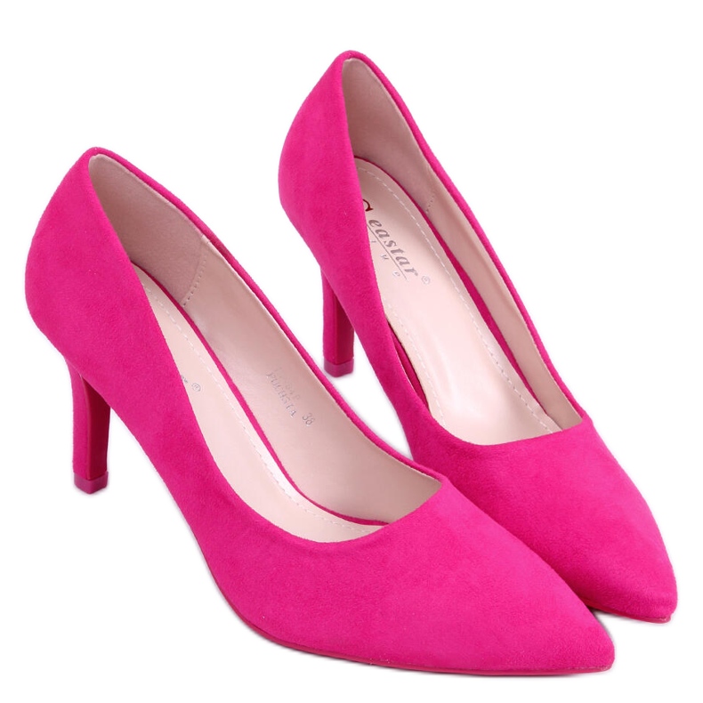 PA1 Escarpins femme classiques Eurielle Fuchsia rose PA1 Escarpins femme classiques Eurielle Fuchsia rose