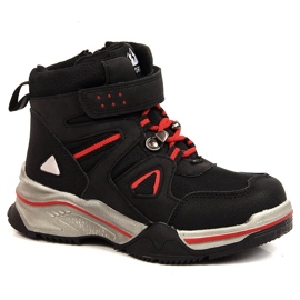 News Chaussures garçon isolées en laine de mouton noir