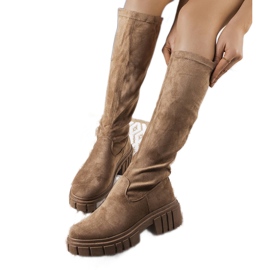 BM Bottes isolées Mesal marron brun kaki vert