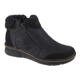 Rieker Booties chaussures en 73352-00 le noir
