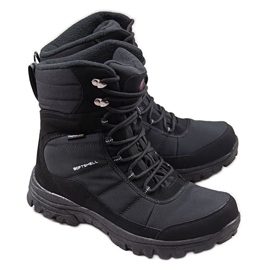 Chaussures American Club, bottes de neige trekking M AM589 le noir Chaussures American Club, bottes de neige trekking M AM589 le noir