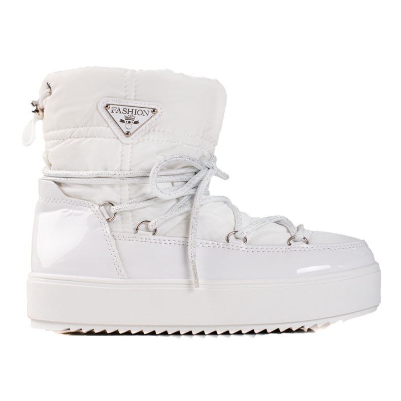 Bottes de neige femme blanches shelovet
