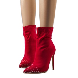 BM Bottes rouges sur un talon Flegrea