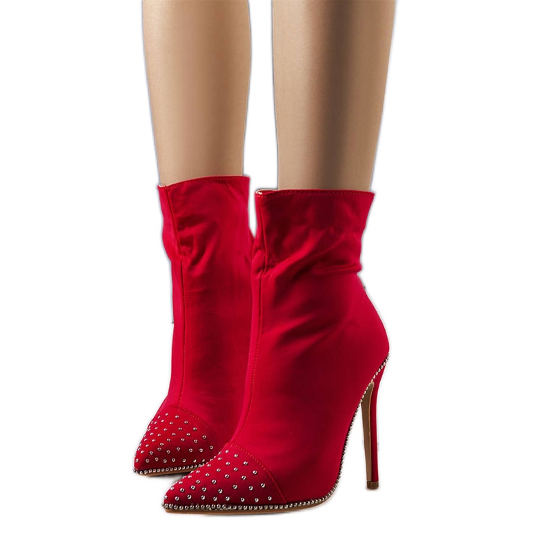 BM Bottes rouges sur un talon Flegrea