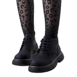 PA1 Bottes isolées noires de Savino