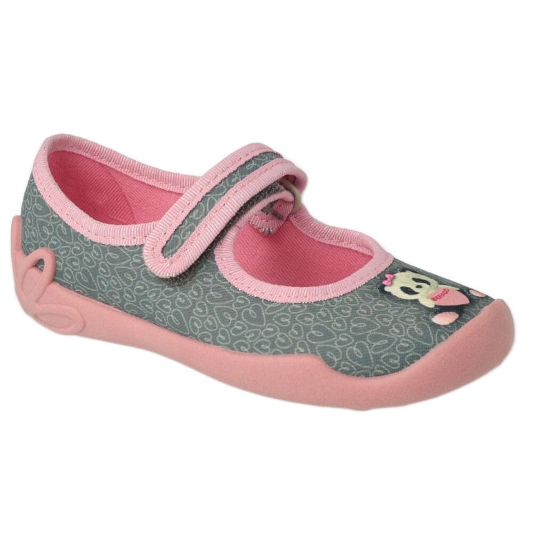 Befado chaussures pour enfants 114X506 rose gris