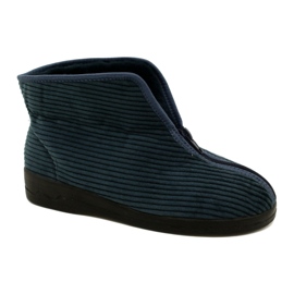Slippers pour femmes isolées Adanex 27833-FBP7SU Bleu marine