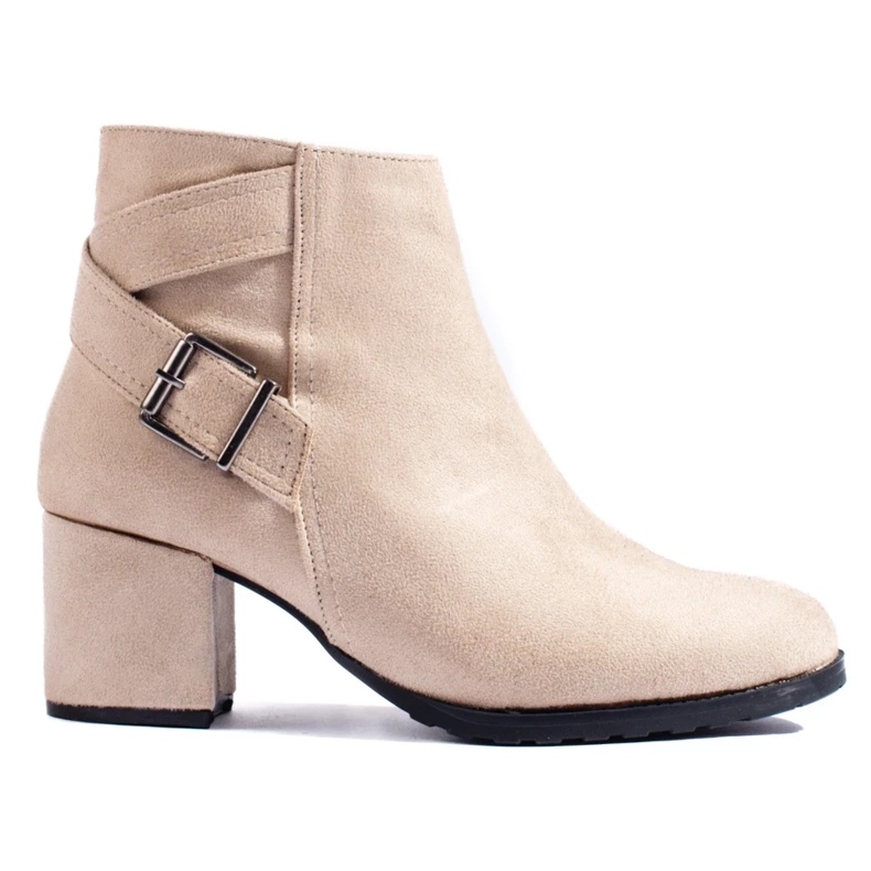 T.Sokolski Bottines en daim sur le poteau Sokolski beige T.Sokolski Bottines en daim sur le poteau Sokolski beige