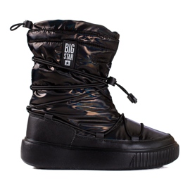 Bottes de neige noires pour femmes Big Star KK274193