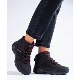 Chaussures de trekking hautes pour femmes DK noir