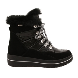 Caprice Bottes de neige noire de Caprice étanche 9-26240-29 019