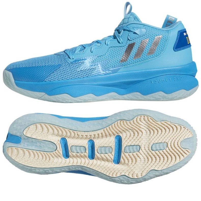 Chaussure de basketball Adidas Dame 8 M GY6465 bleu bleu