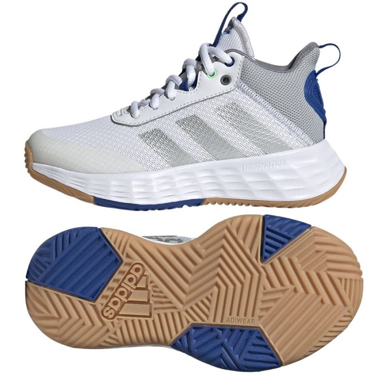 Chaussure de basket-ball Adidas OwnTheGame 2.0 Jr GW1553 blanche blanche Chaussure de basket-ball Adidas OwnTheGame 2.0 Jr GW1553 blanche blanche
