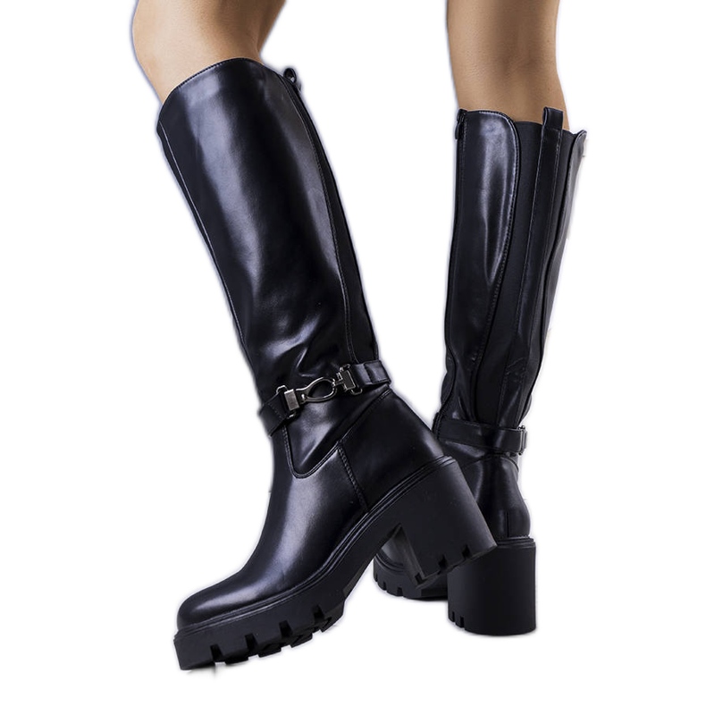 BM Bottes isolées Volto noires le noir BM Bottes isolées Volto noires le noir