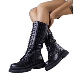 Bottes isolées Torta noires