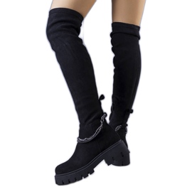 BM Bottes isolées noires de Nolans le noir