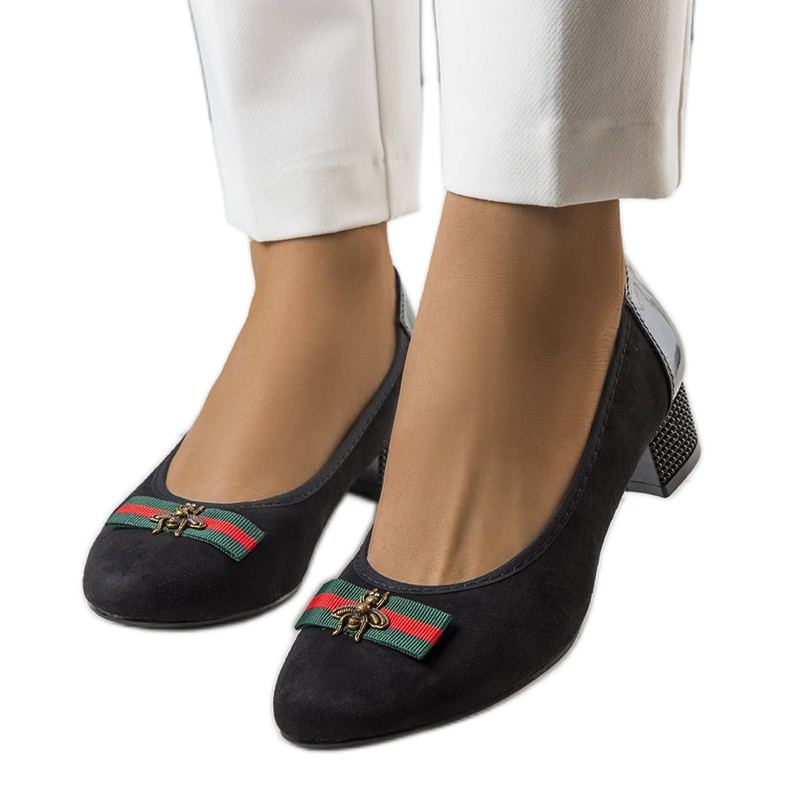 Escarpins noirs de Manelia le noir