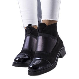 BM Bottes isolées noires de Belvig