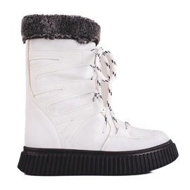 W. Potocki Après-ski enfant Potocki camo blanc