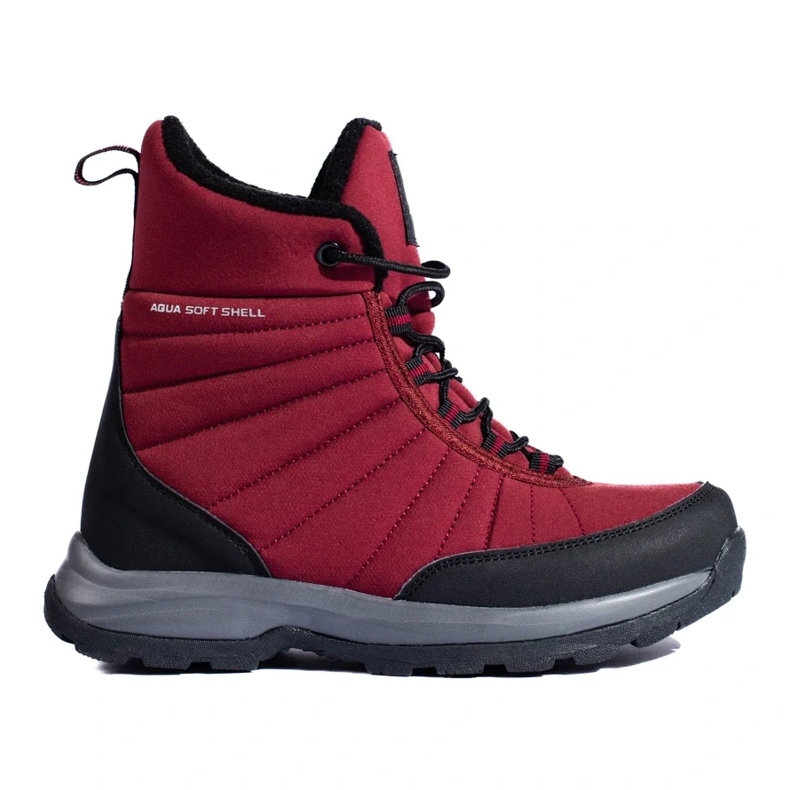 Chaussures de trekking hautes femme DK aquaproof le noir