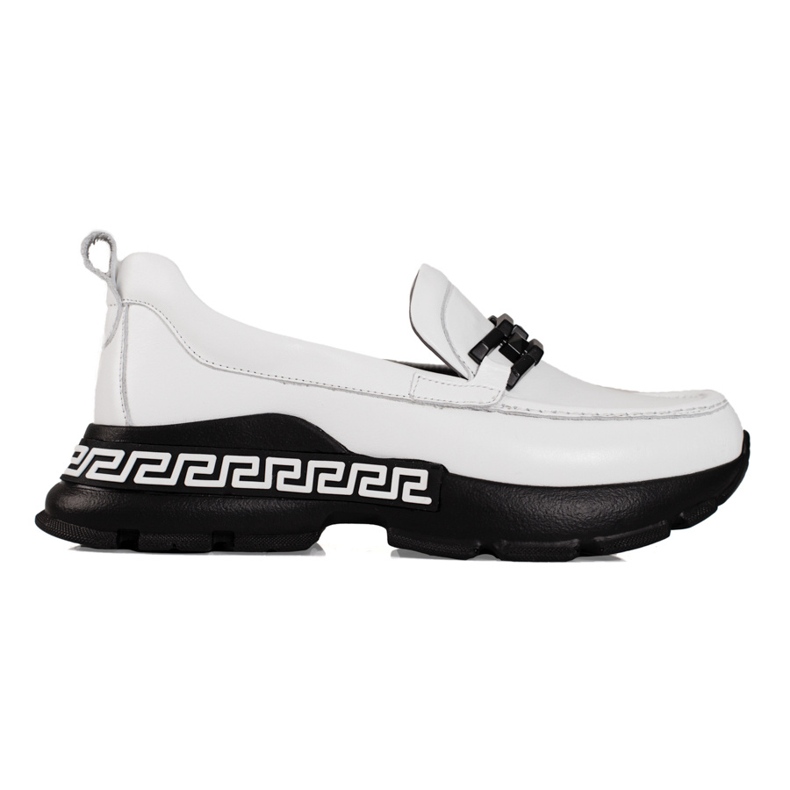 Chaussures blanches pour femmes en cuir Shelovet