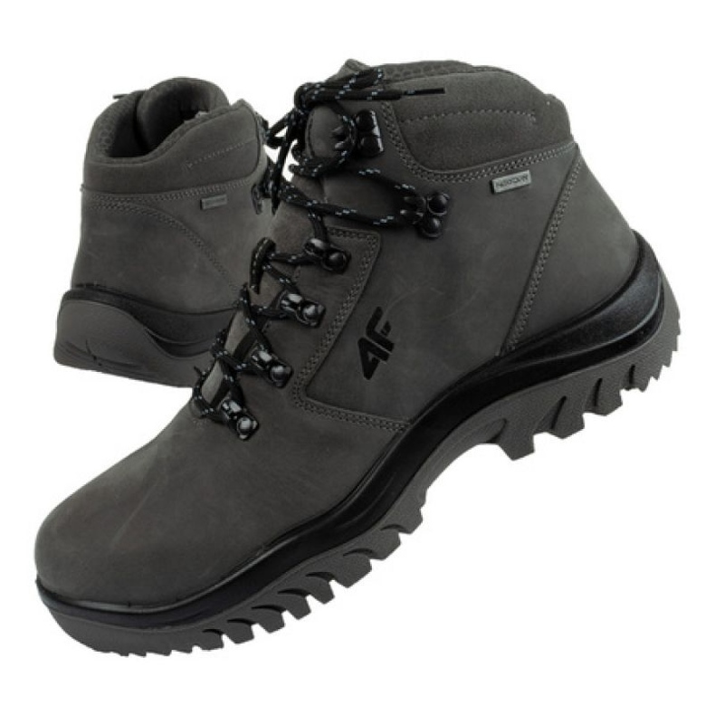 Chaussures de randonnée 4F OBMH258 25S gris