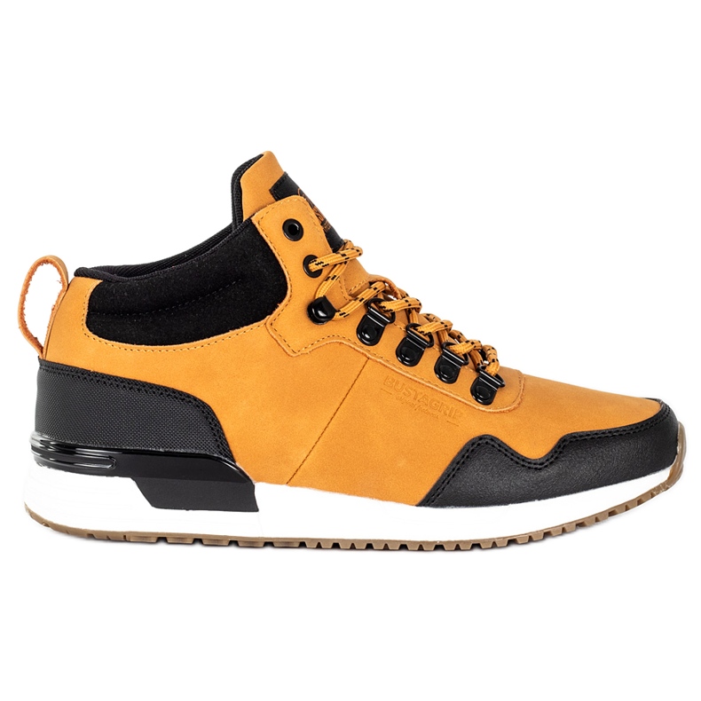 Chaussures en cuir pour hommes hautes camel Jogger Pro Bustagrip brun Chaussures en cuir pour hommes hautes camel Jogger Pro Bustagrip brun