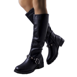 BM Bottes isolées noires de Zigna