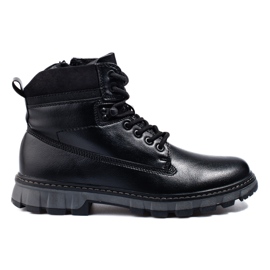 Chaussures de randonnée homme Shelovet noires