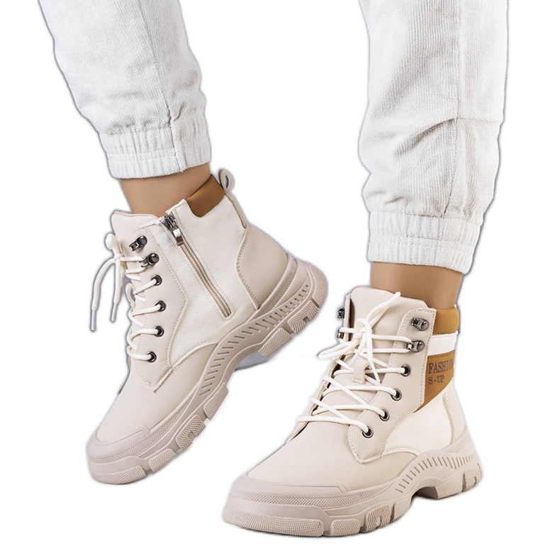BM Bottes isolées Fordla beiges